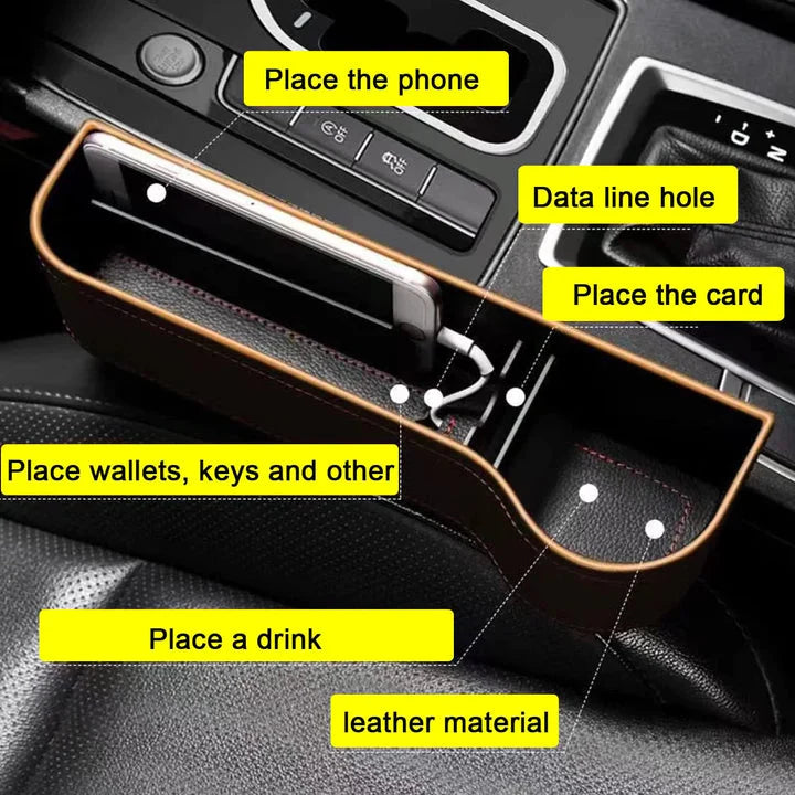 LUXESPACE™ | CAR SEAT GAP STORAGE FILLER