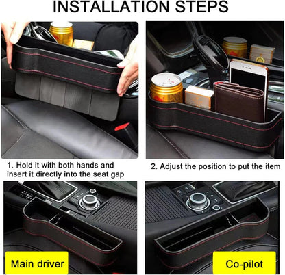 LUXESPACE™ | CAR SEAT GAP STORAGE FILLER