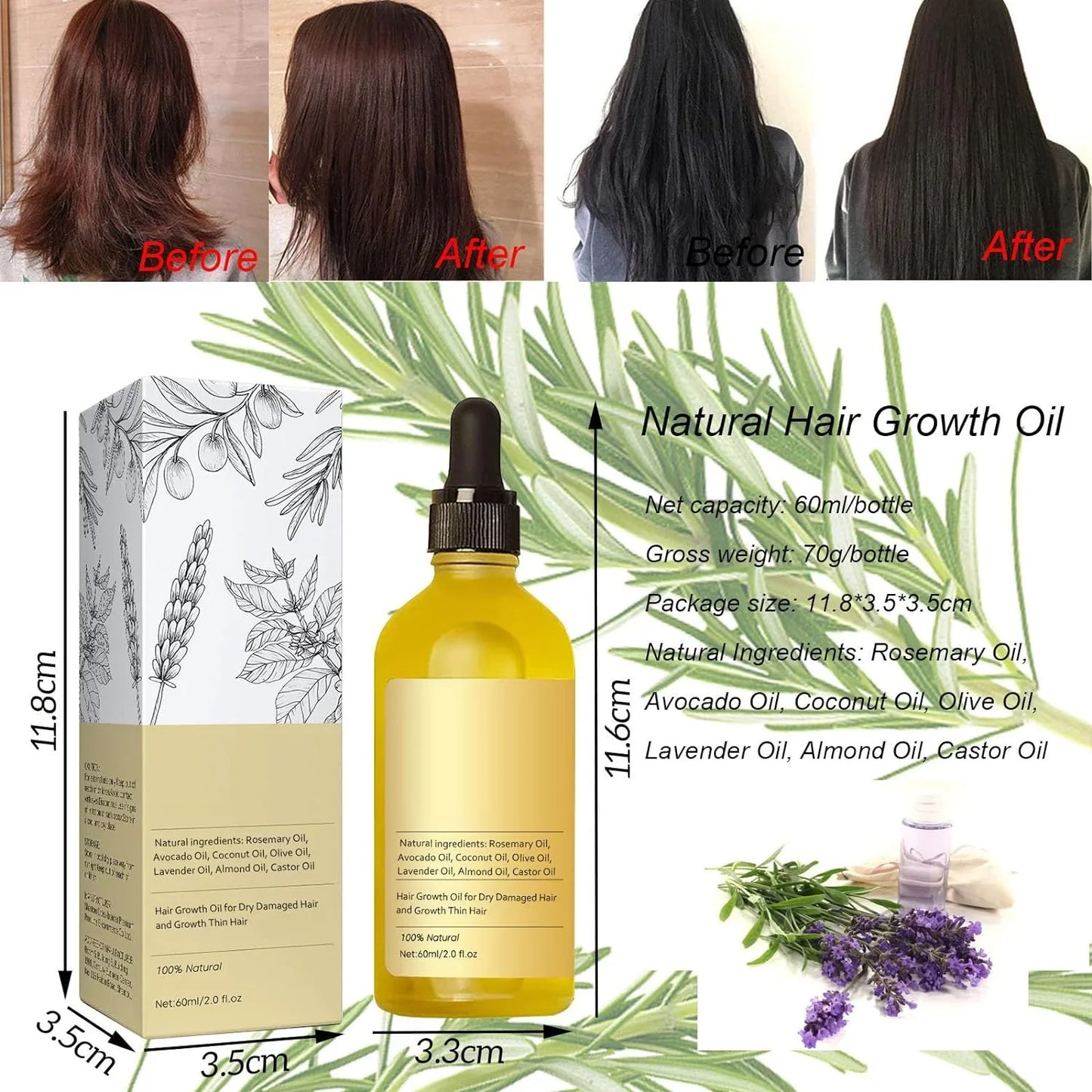 Veganik Natural Hair Growth Oil