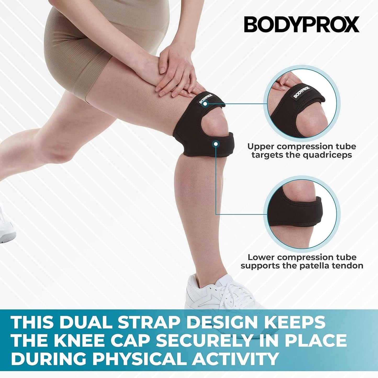 Knee Pain Relief Adjustable Neoprene Knee Strap - Buy 1 Get 1 Free